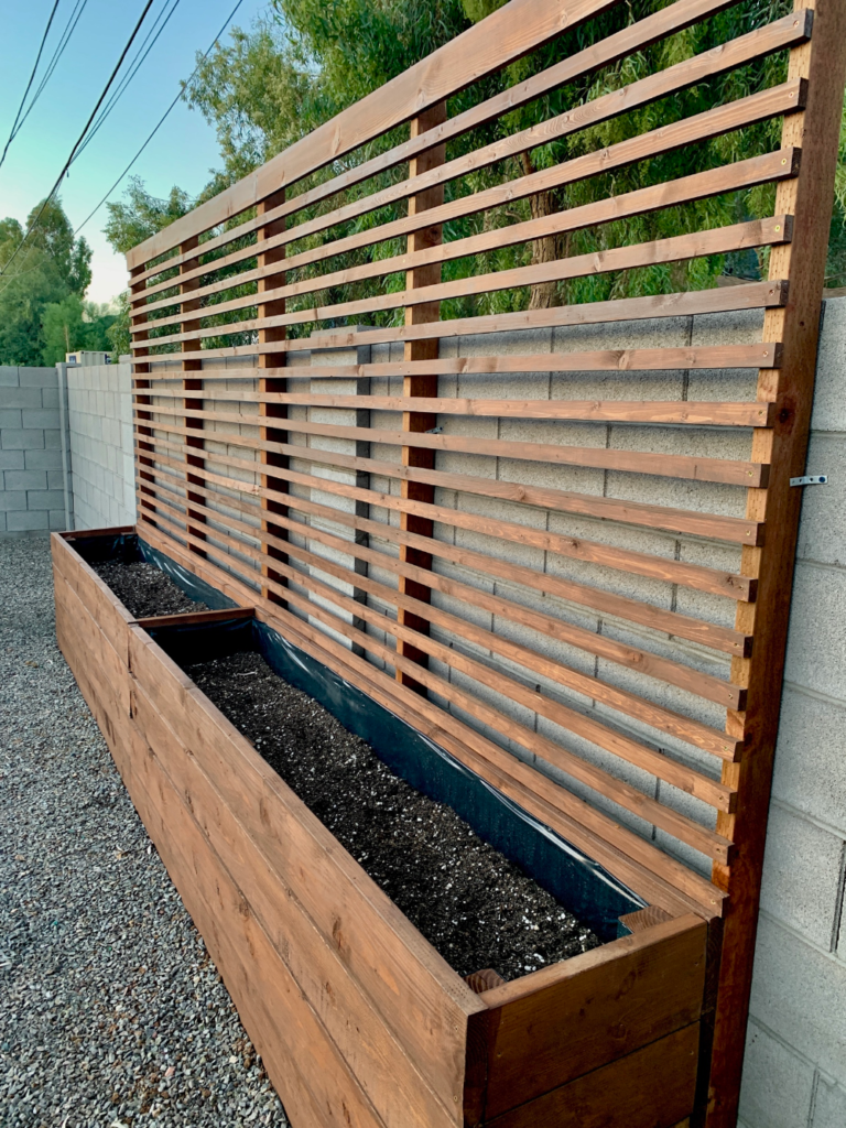 garden planter wall