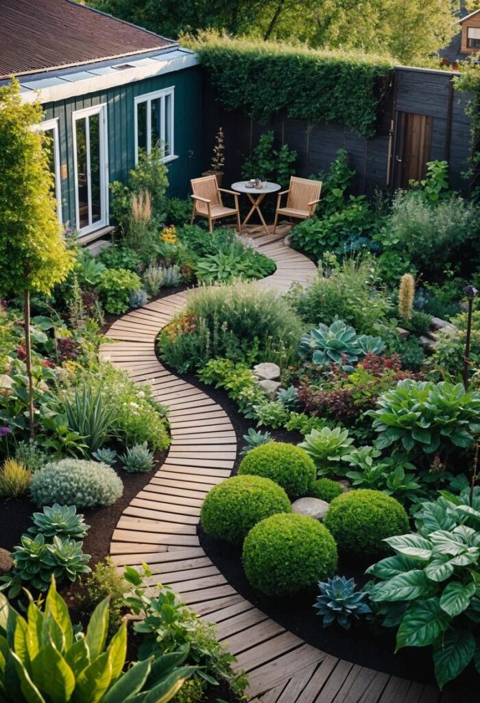 small garden layout