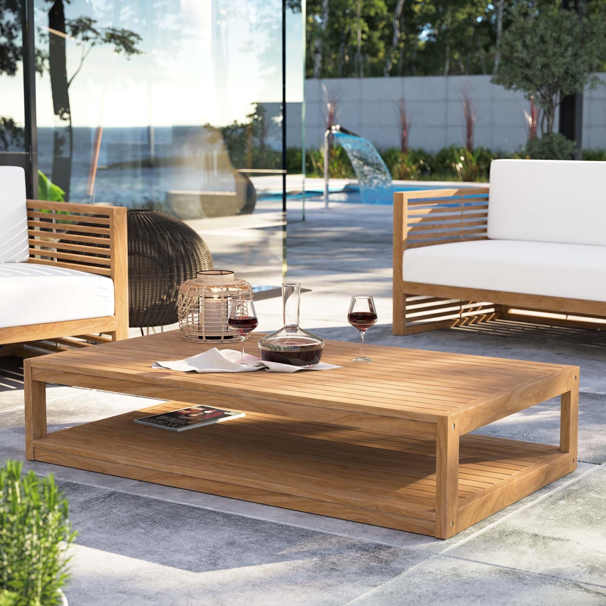 Creating the Perfect Outdoor Coffee Table for Your Patio