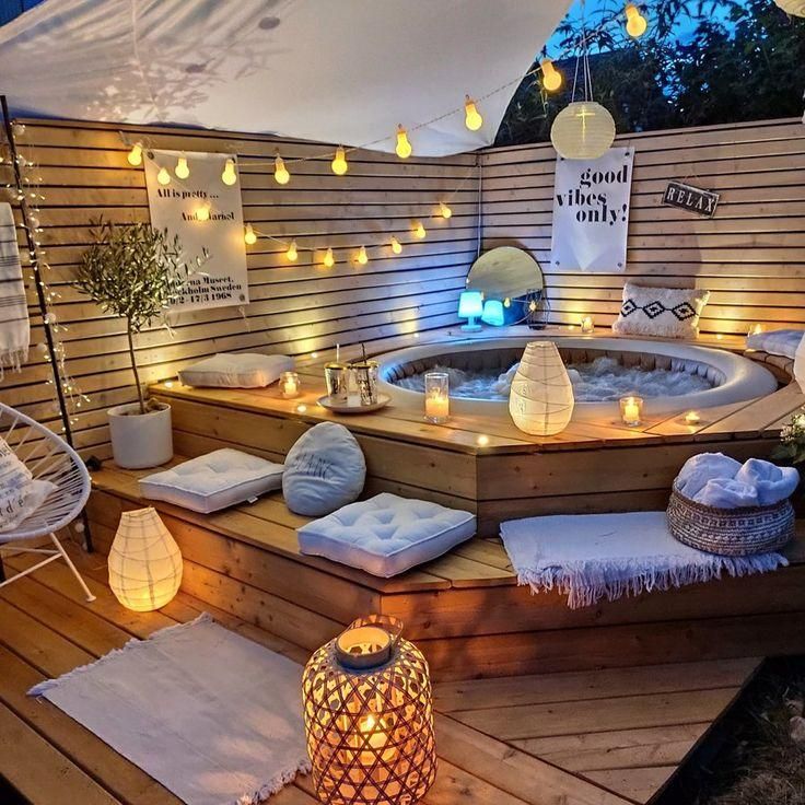 Creative Backyard Hot Tub Inspiration for a Relaxing Outdoor Oasis