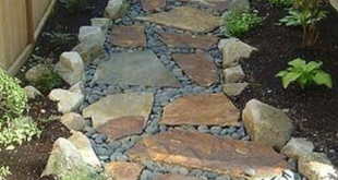 backyard ideas rocks