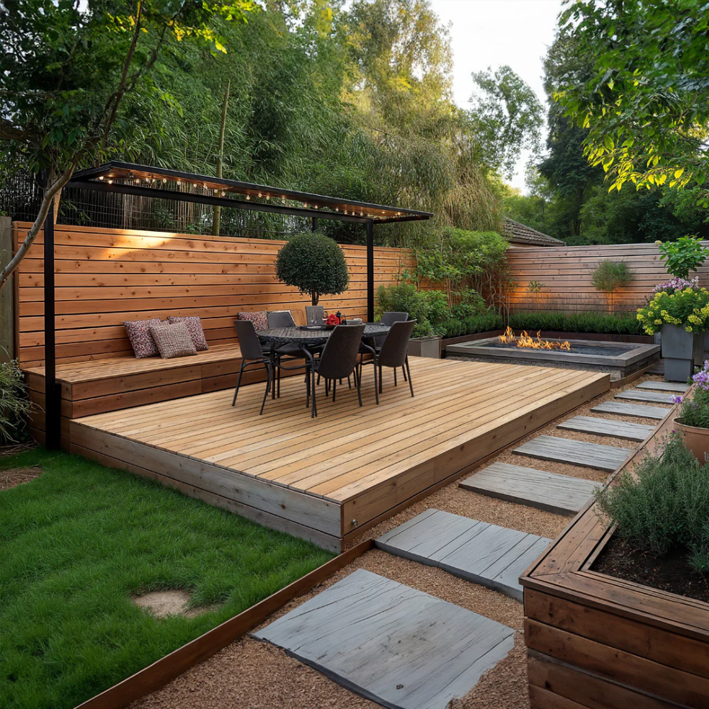 Creative Design Ideas for a Floating Deck