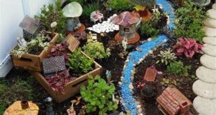 outdoor fairy garden ideas