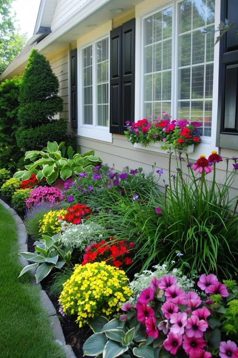 Creative Front Yard Flower Garden Suggestions for a Beautiful Outdoor Space