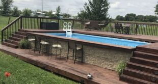 above ground pool deck ideas