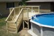 above ground pool deck ideas