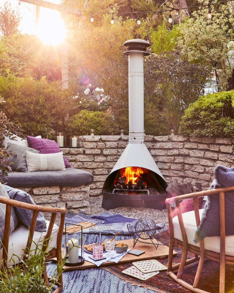 outdoor fireplace ideas