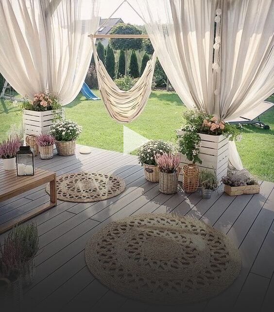 Creative Outdoor Rug Patio Decor Ideas