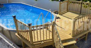 oval pool deck ideas