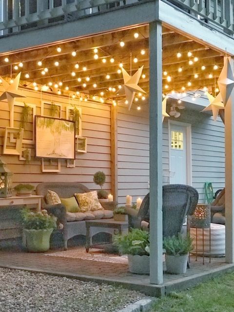 Creative Patio Ideas for under Your Deck