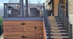 patio ideas under deck