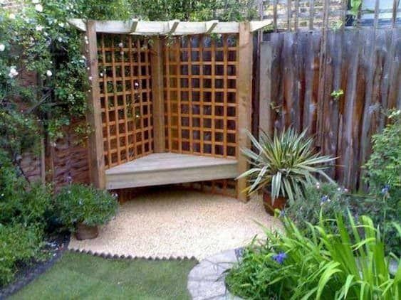 small garden seating ideas