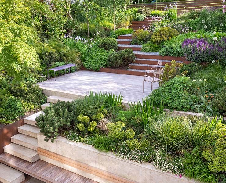 Creative Solutions for Landscaping on a Hill