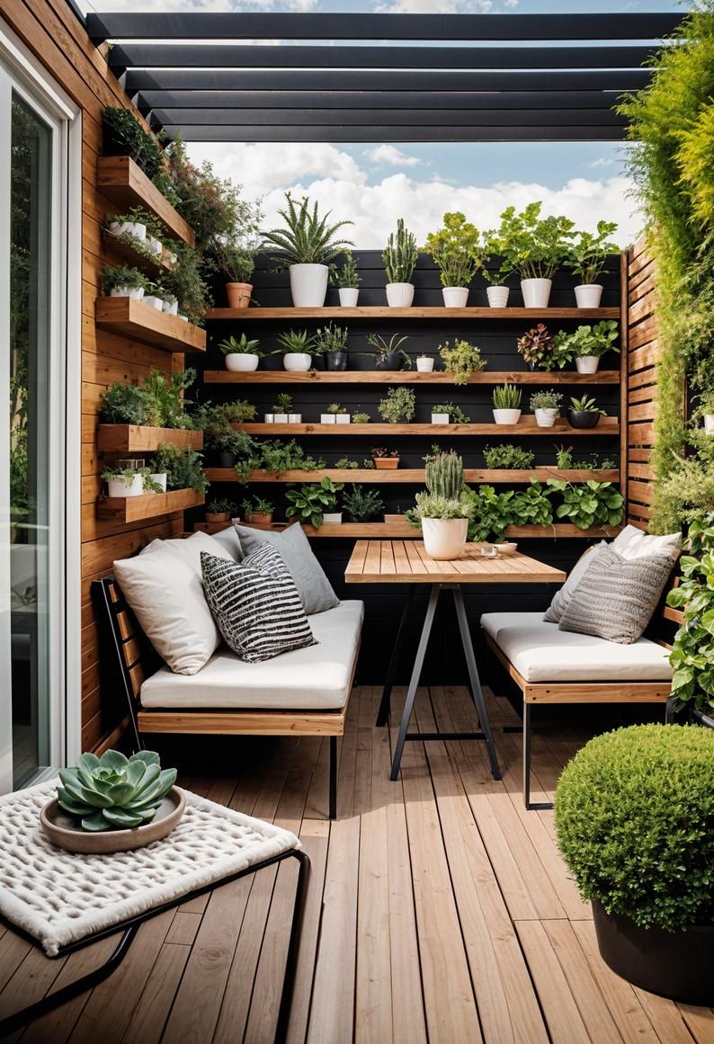 The Charm of a Tiny Garden Space