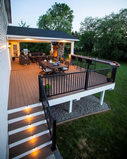 Creative Ways to Enhance Your Outdoor Living Space with Unique Deck Designs