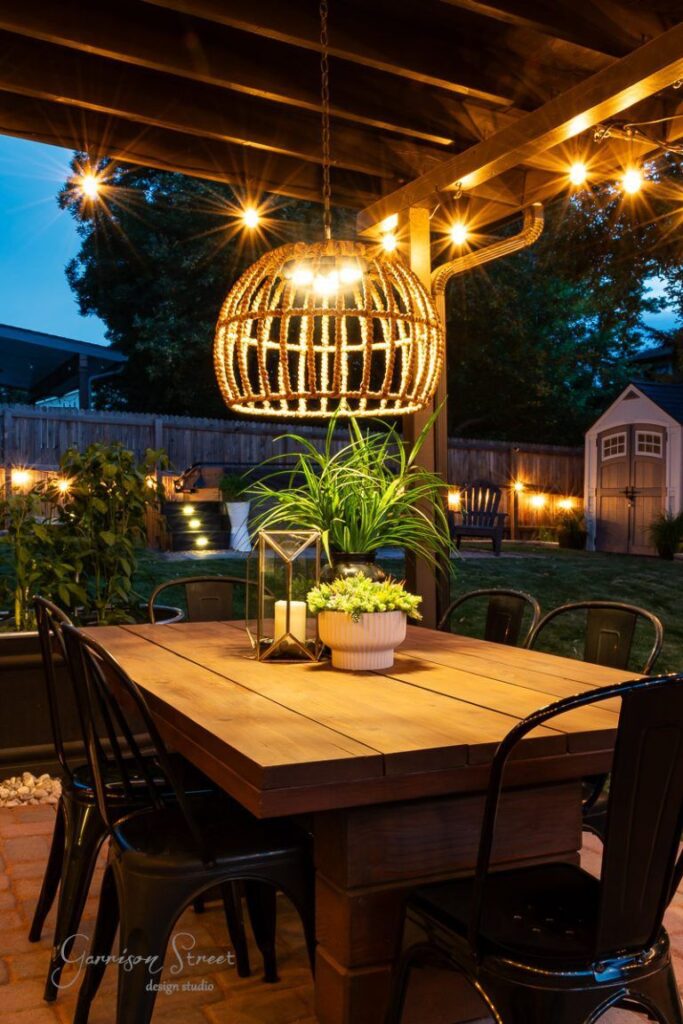 patio lighting ideas