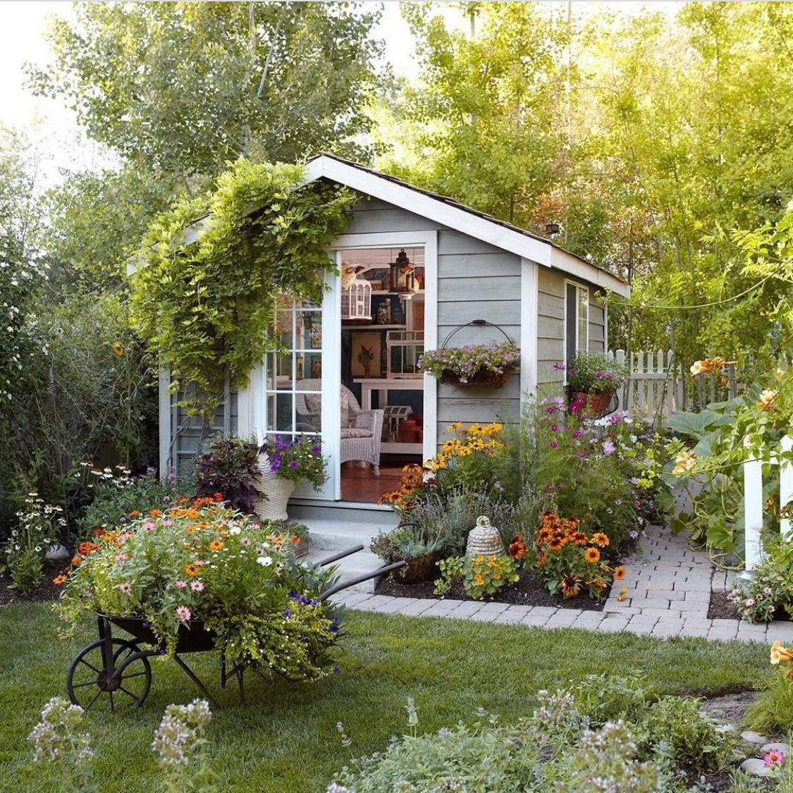 Creative Ways to Spruce Up Your Garden Shed