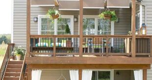 patio ideas under deck