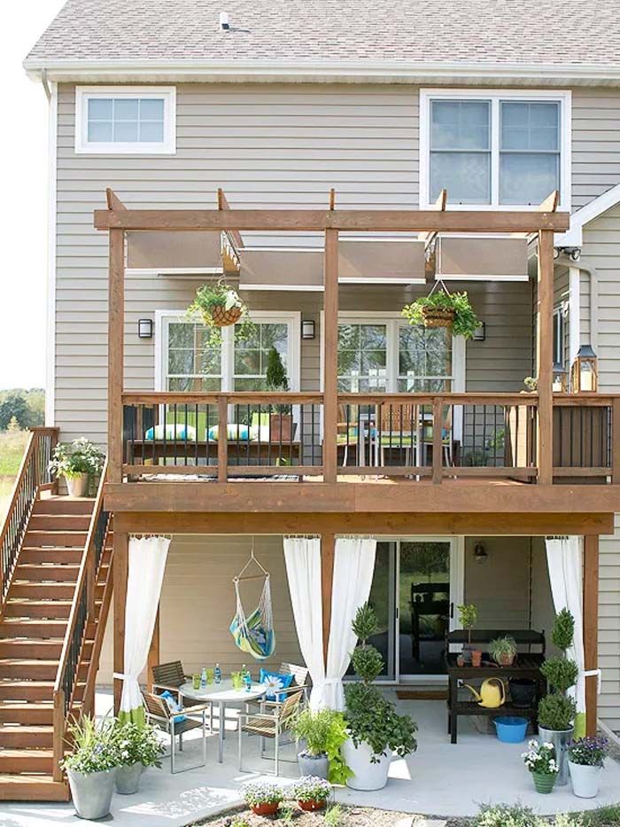 Creative Ways to Utilize the Space Under Your Deck With Patio Ideas