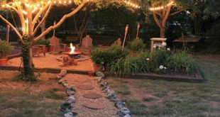 backyard ideas with rocks