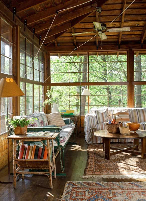 Creative and Cozy Sun Porch Designs