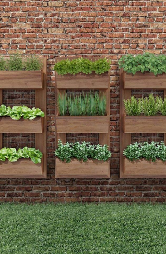 Creative and Inspirational Small Garden Wall Designs