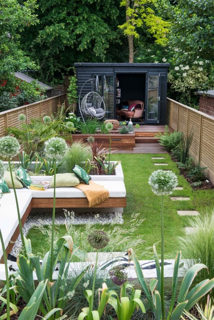 long garden design