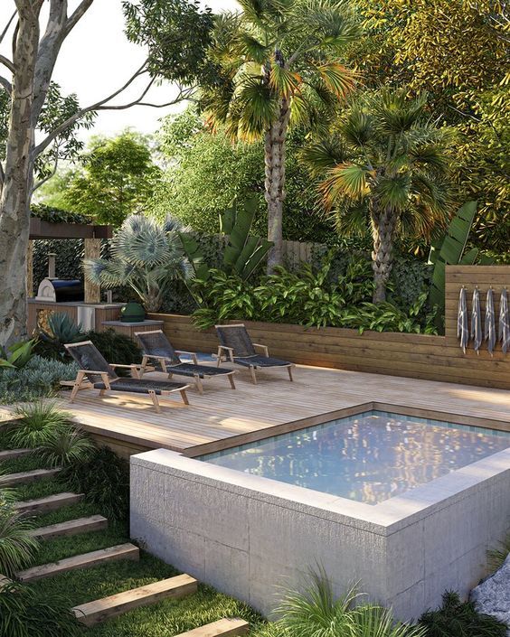 Designing Cozy Pool Spaces for Compact Outdoor Areas