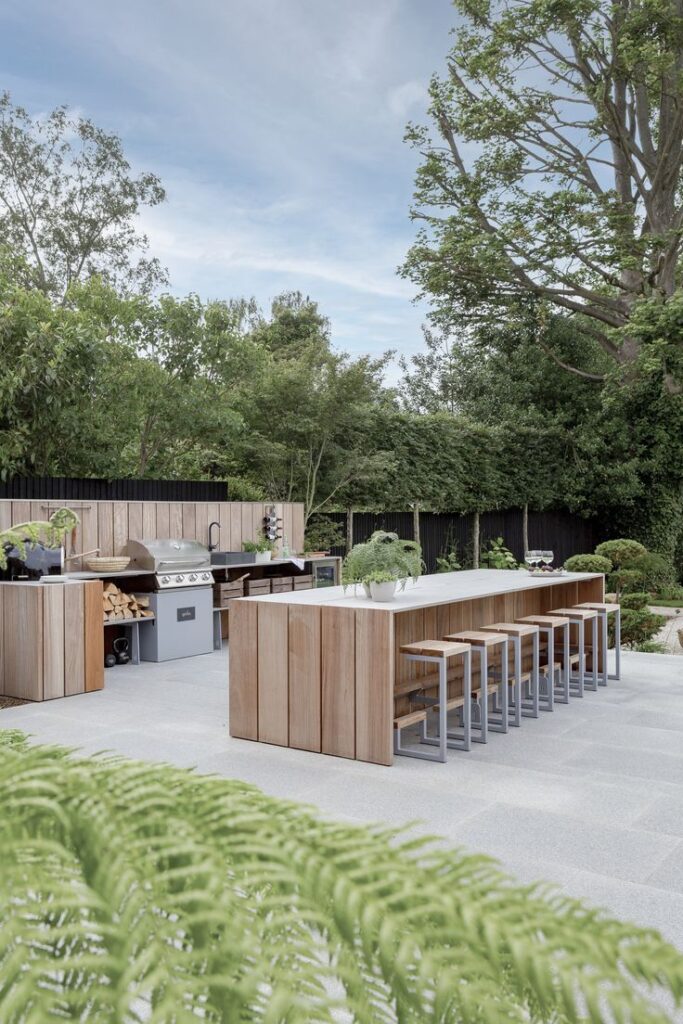 outdoor kitchen design