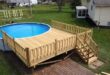 above ground pool deck ideas