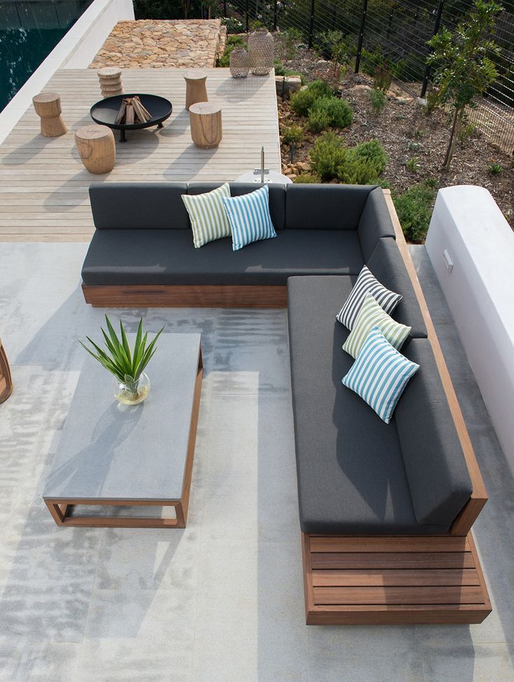 timber outdoor furniture