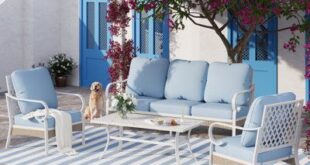 white patio furniture