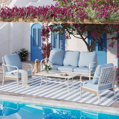 Elegant White Patio Furniture: The Perfect Addition to Your Outdoor Oasis