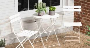 white patio furniture