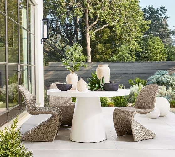 Embracing the Timeless Elegance of Round Outdoor Tables