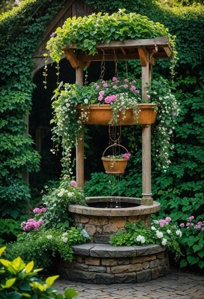 whimsical garden decor