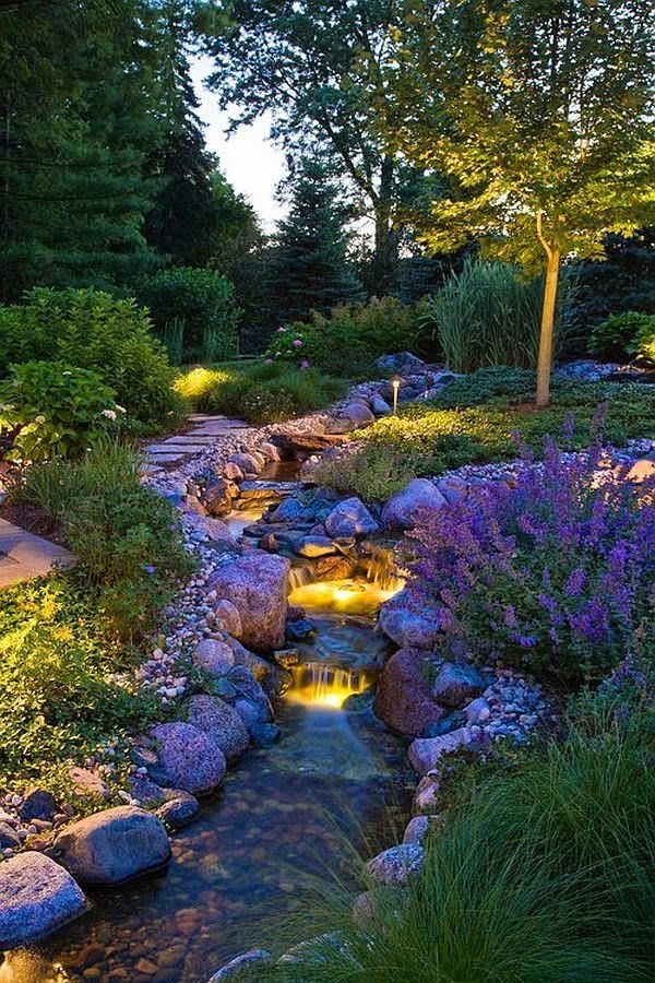 Enchanting Waterfalls in the Garden: A Natural Oasis