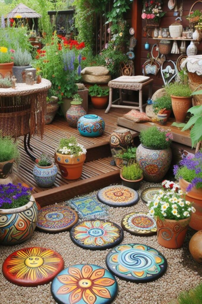 whimsical garden decor