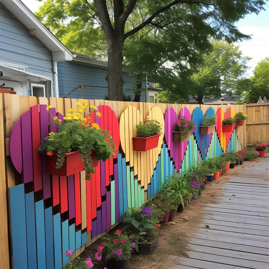 Enhance Your Garden with Beautiful Fence Art