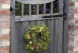 wooden garden gates