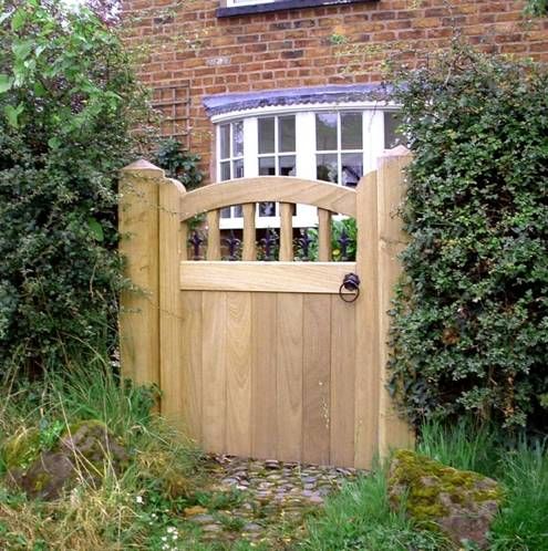 Enhance Your Garden with Traditional Wooden Gates