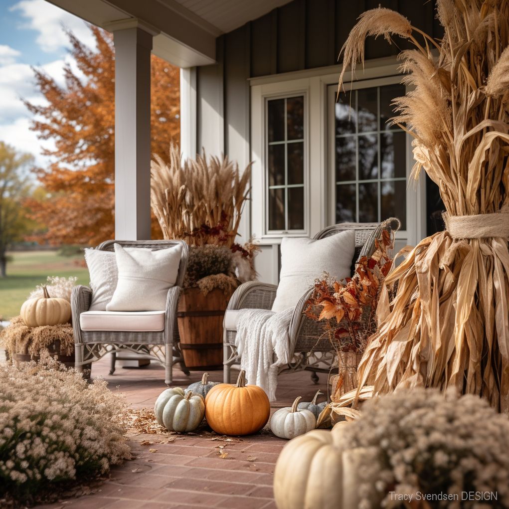 Enhance Your Home’s Curb Appeal with These Cozy Fall Porch Decor Ideas