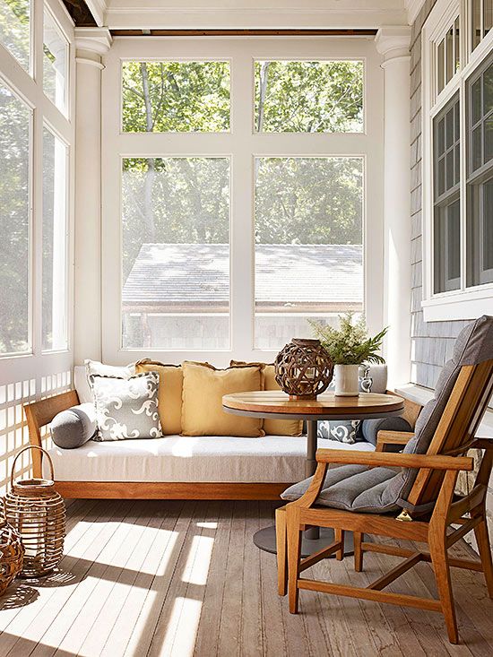 Enhance Your Outdoor Living Space with a Charming Screened-In Porch