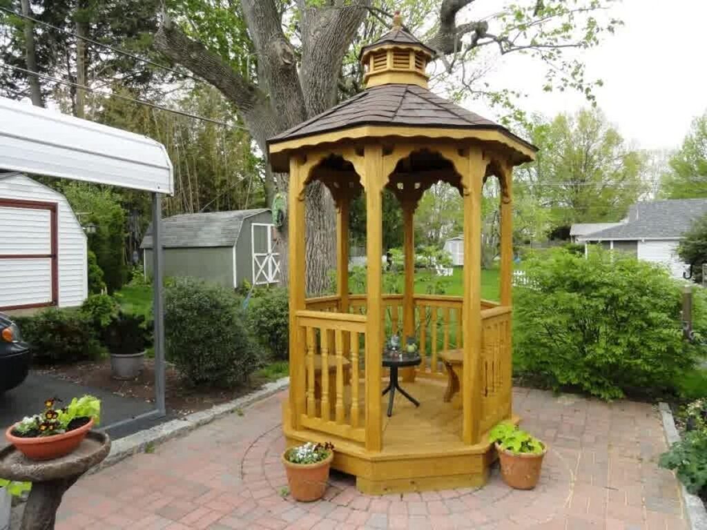 small garden gazebo