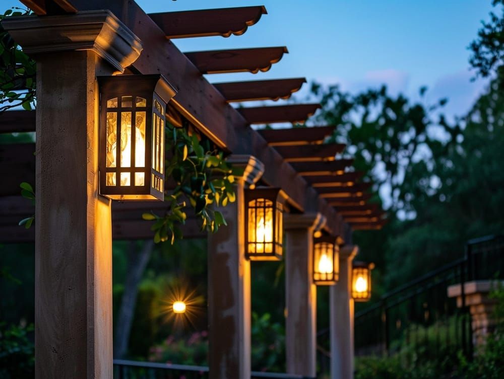 Enhance Your Outdoor Space with Beautiful Pergola Lighting