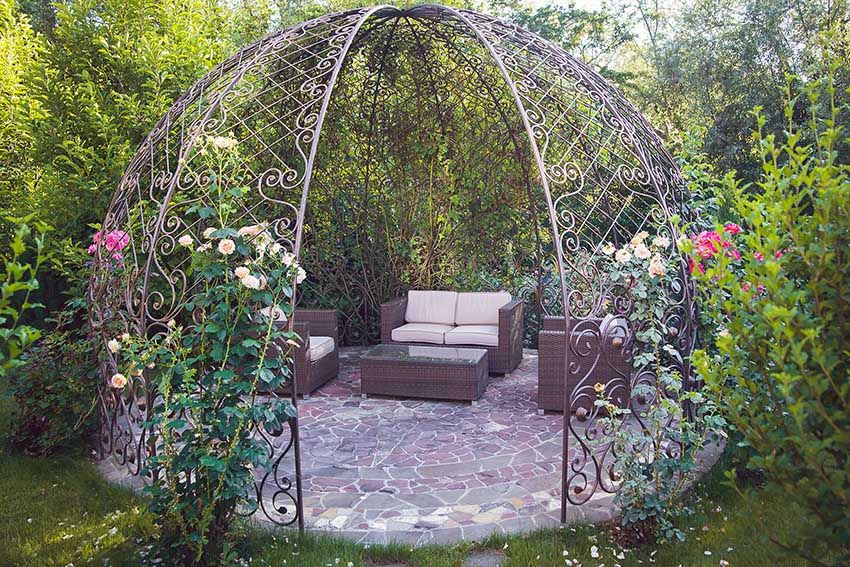 Enhance Your Outdoor Space with a Stylish Metal Gazebo