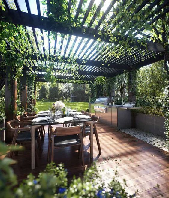 Enhance Your Outdoor Space with a Stylish Metal Pergola