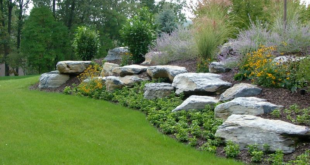 landscaping with boulders