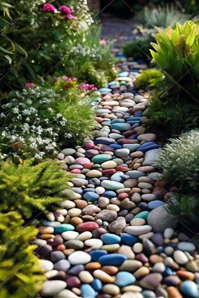 landscaping river rock