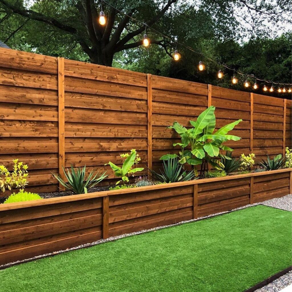 backyard fence